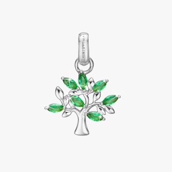 Christina Jewelry Family Tree of Green Life Anhänger, model 680-S119