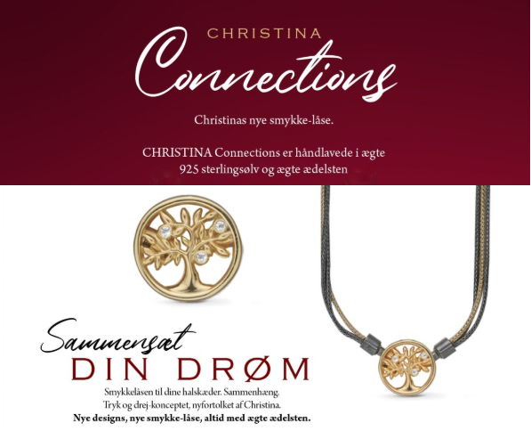 Se Christina's Connection smykker - passer på Aagaard Connection