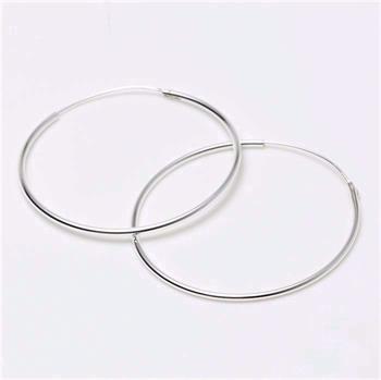 Creol Smykker Creol Creolen aus 925 Silber 40 mm