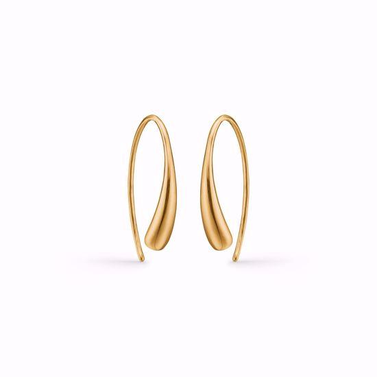 Exklusiven Ohrringe von Guld & Sølv Design sind aus 8-karätigem Gold