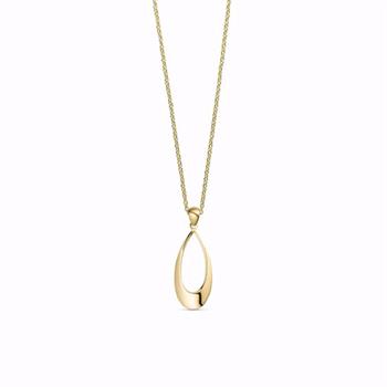 Guld & Sølv Design Goldanhänger 8 kt mit Kette 45 cm