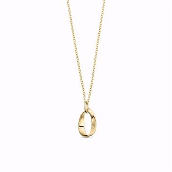Guld & Sølv Design Goldanhänger 8 Karat mit 45 cm Kette