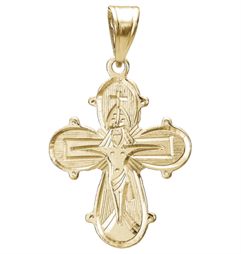 8KT DAGMAR KREUZ 17 X 20,5 MM, von Aagaard