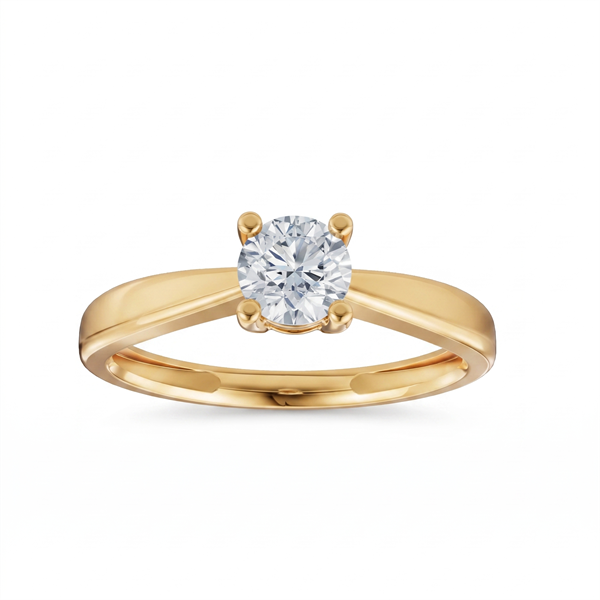Siersbøl Ring , mit insgesamt 1,00 ct Top Wesselston VS2