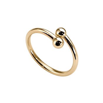 Moon 8 karat guld ring , von Aagaard