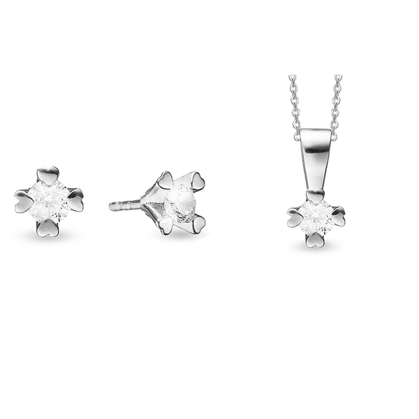 by Aagaard set , mit insgesamt 2,25 ct Wesselton VS