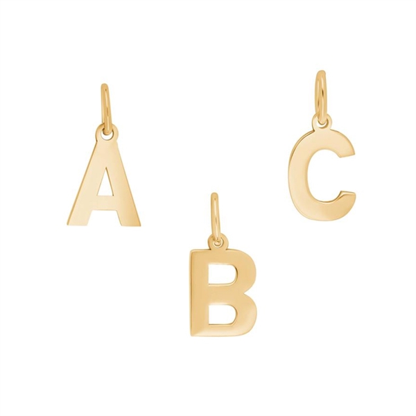 Forg. sølvvedhæng bogstav - A , von Siersbøl