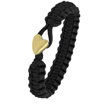 Schwartz From Soldier to Soldier Armband mit Soldier, vergoldetem Heart Stahlverschluss – Aagaard