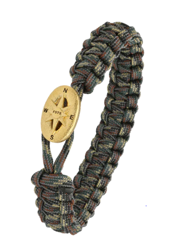 Tarnung From Soldier to Soldier Armband mit Soldier, vergoldetem Stahlverschluss – Aagaard