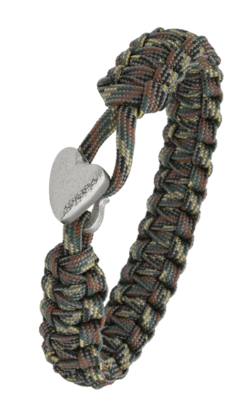 Camouflage From Soldier to Soldier Armband mit Soldier, Stahlverschluss – Aagaard