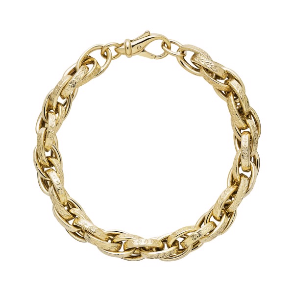 Lund Copenhagen 8 karat Armband, 19 cm