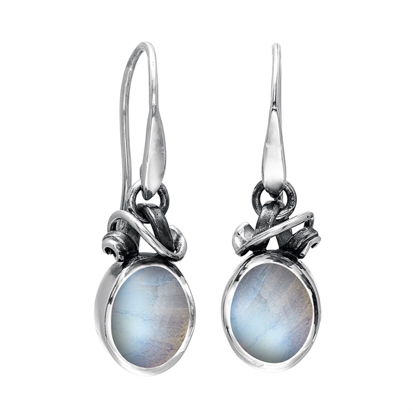 Rabinovich Mitternachtsmond 925 Sterlingsilber Ohrringe oxidiert, Modell 40816430