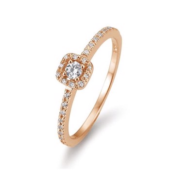 Houmann Diamond Collection Fantasy Pavé Ring, mitt Diamanter
