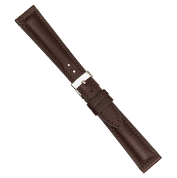 Brown Calfskind watchstrap - 18 mm