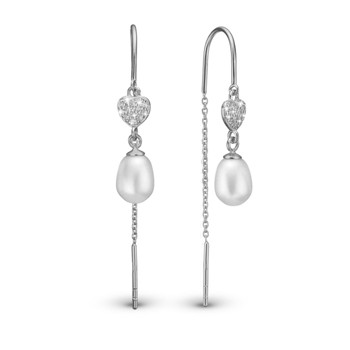 Christina Jewelry Precious Heart Earrings, model 670-S64