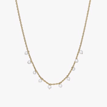 Christina Jewelry Dangling Pearls Halskette, model 680-G126