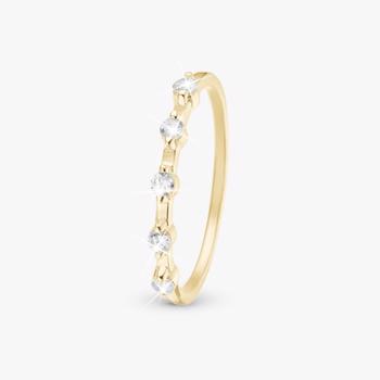 Christina Jewelry Vergold chamr Ringe, model 1.17.B