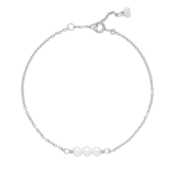 Lund Copenhagen Armband aus Sterling Silber mit Perlen