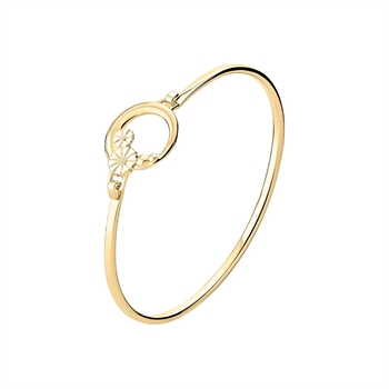 Lund Copenhagen Marguerit Armring Gold 5+7,5 mm