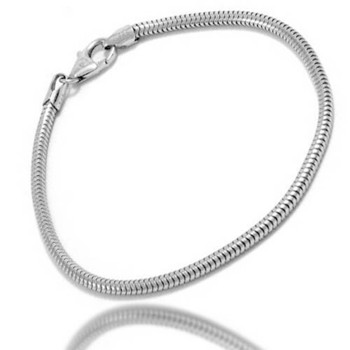 925 Sterling Silber Schlangenkette Armbänder und Halsketten