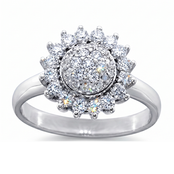 Moraglione Jacqueline Ring, mitt 0,68 ct