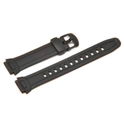 Casio Original-Uhrenarmband für W-756 – Schwarz