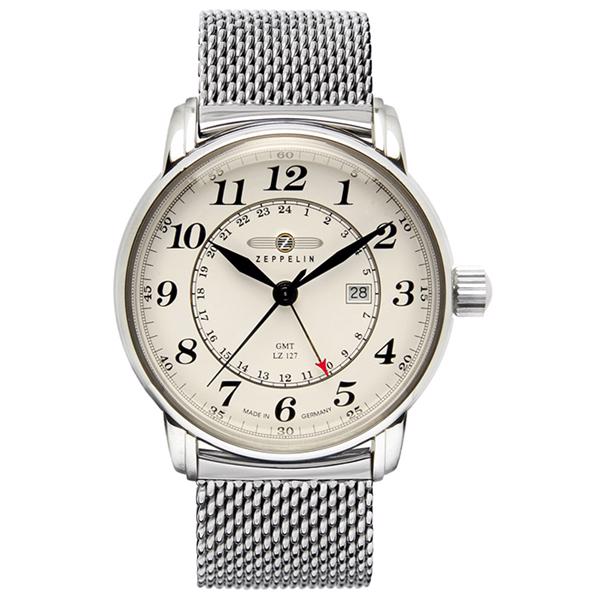 Graf Edelstahl Herrenuhr von Zeppelin, 7642M-5