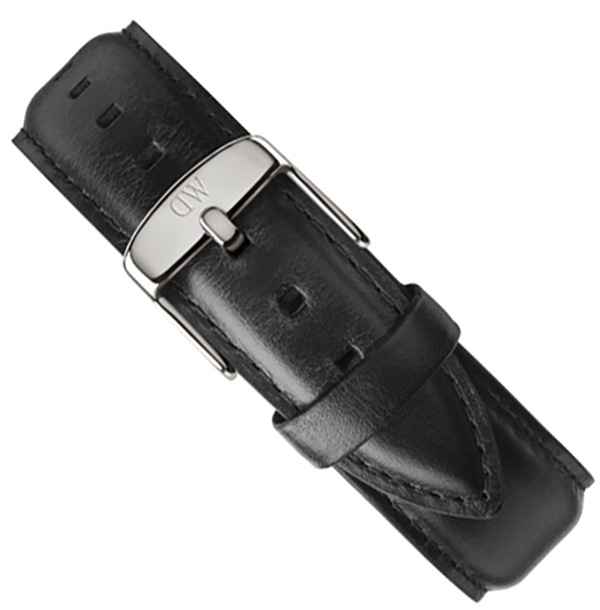 Daniel Wellington Classic Sheffield Uhrenarmband 20 mm Leder schwarz