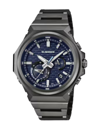 Casio G-Shock GST-B1000 G-Steel Herrenuhr aus Stahl mit blauem Zifferblatt
