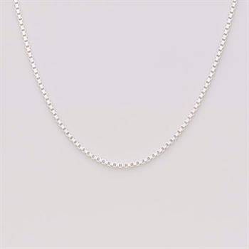 Guld & Sølv Design Venezia Kette aus 925er Silber 50 cm