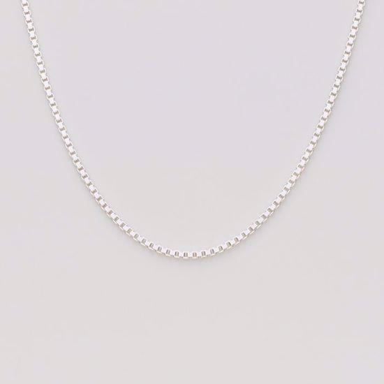 Guld & Sølv Design Venezia Kette aus 925er Silber 50 cm