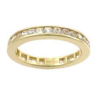 Houmann Alliance ribbon 14 Karat Gold Fingerring glänzend, Modell E013792x