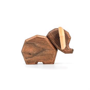 Fablewood Elefantenjunges - Holzfigur mit Magneten zusammengesetzt