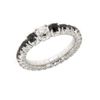 Moraglione Flex Ring, mitt 0,15 ct diamant