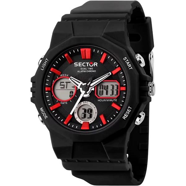 Model R3251238001 Sector Digital Quartz Herren uhr