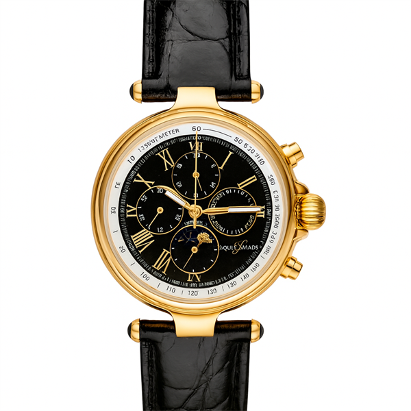 Vergoldete Automatikuhr Rune Sander RS15GS-A