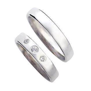 Randers Sølv Ringe mit Zirkonia und schön glänzender Oberfläche