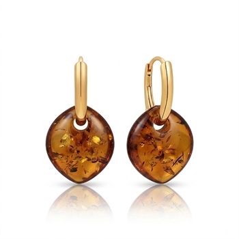 Sølvforgyldt creoler, von Støvring Design