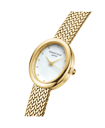 Model MWGMG-M02 Rosefield Mini Oval Japansk Herren uhr