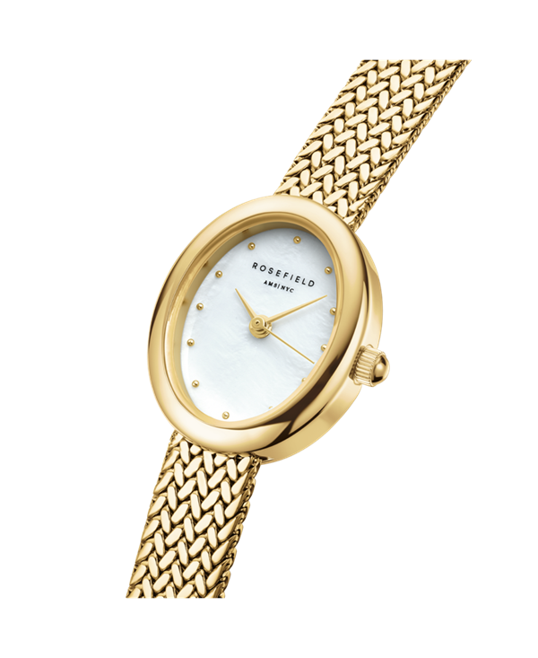 Model MWGMG-M02 Rosefield Mini Oval Japansk Herren uhr