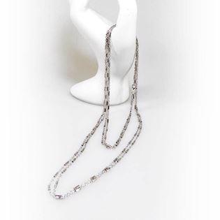 San - Glied der Freude Glieder der Freude von San 925 Sterlingsilber Halskette glänzend, 80 cm