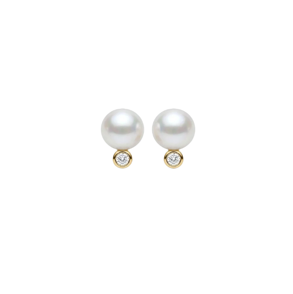 Christina Jewelry & Watches Ohrstecker vergoldet mit Perle