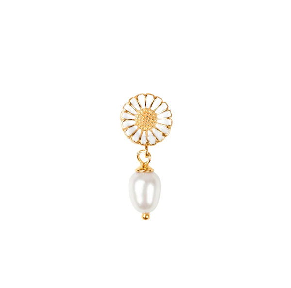 Christina Jewelry & Watches Marguerite Charm 4 mm vergoldet mit Perle