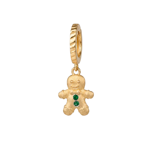 Christina Jewelry & Watches Ginger Bread Charm 6 mm vergoldet