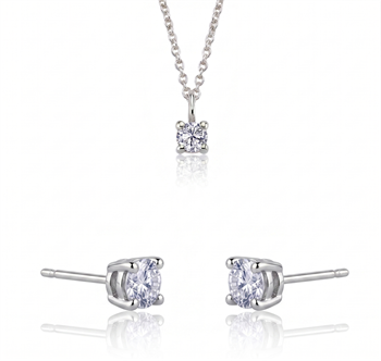 Nuran set , mit insgesamt 0,54 ct Wesselton SI