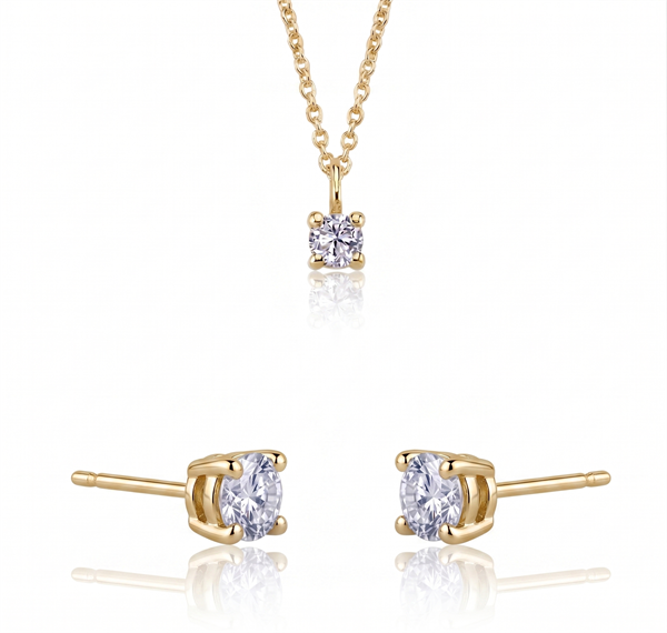 Nuran set , mit insgesamt 0,54 ct Wesselton SI