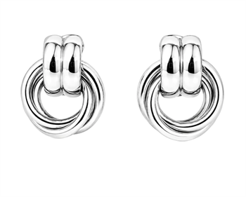 Aagaard Twist Ohringe aus Sterlingsilber