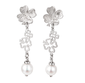 Aagaard Lucky Pearl Ohringe aus Silber