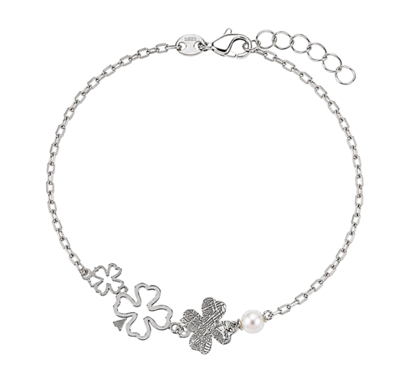 By Aagaard Lucky Pearl Armband aus Silber mit Perle