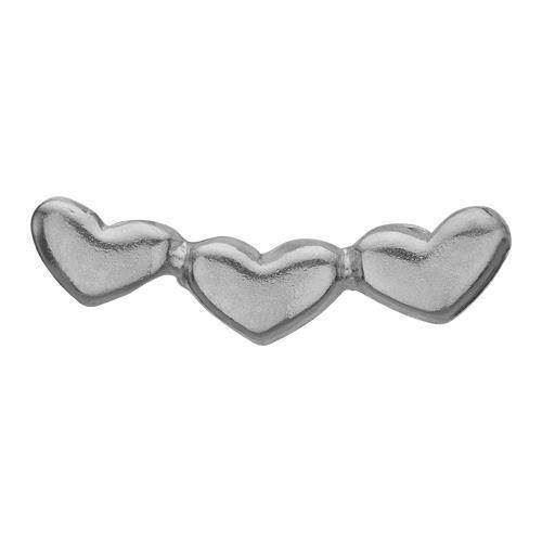 Christina Collect 925 Sterling Silber Love Kleine silberne Herzschleife, Modell 603-S32